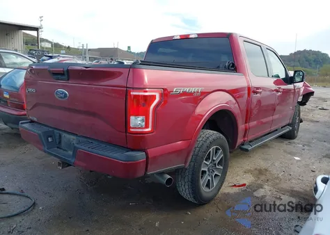 2016 Ford F-150 Xlt z USA, uszkodzony, nr VIN 1FTEW1EP4GFB42178